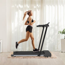 Load image into Gallery viewer, Ambifirner Portable Folding Treadmill, 3.0 HP Foldable Compact Treadmill for Home Office with 300 lb Capacity for Walking &amp; Running