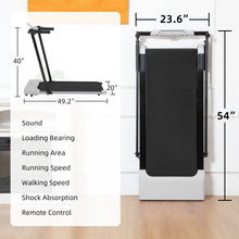 Load image into Gallery viewer, Ambifirner Portable Folding Treadmill, 3.0 HP Foldable Compact Treadmill for Home Office with 300 lb Capacity for Walking &amp; Running